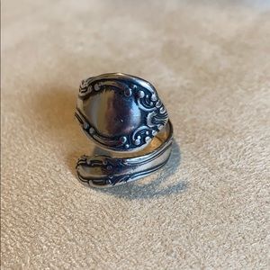 Sterling Silver Spoon Ring